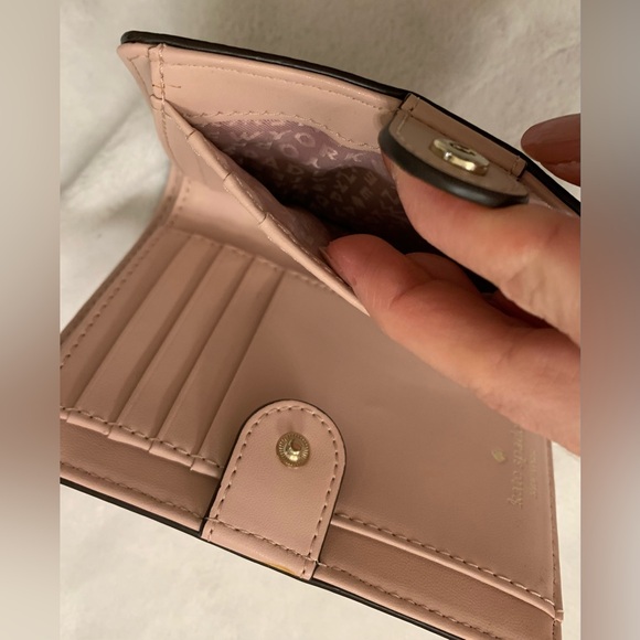 NWT Kate Spade blush wallet - Picture 6 of 13